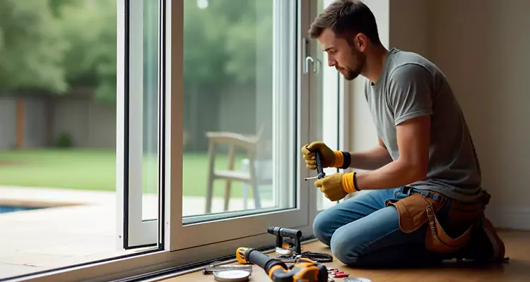 Squeaky Sliding Patio Doors in Miramar, FL