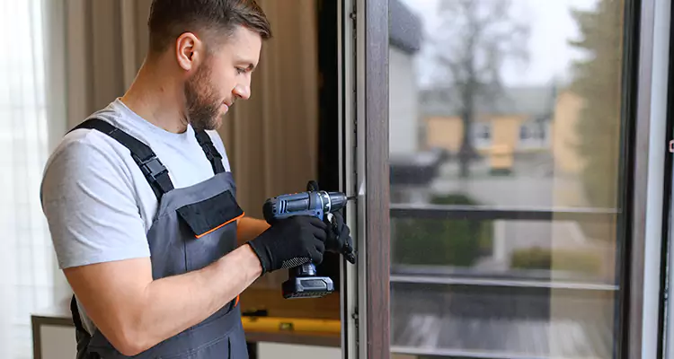 Sliding Screen Door Handle Repair in Miramar, FL