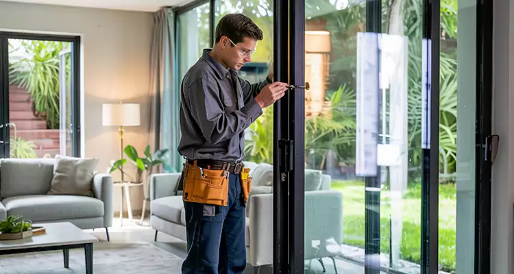 Sliding Door Jamb Lock Repair in Miramar, FL