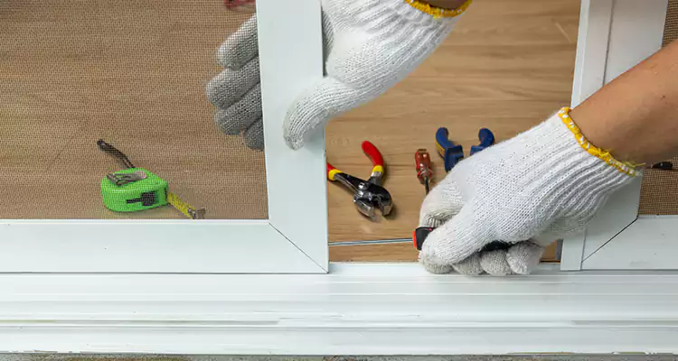Sliding Glass Door Off Rails Repair in Miramar, FL