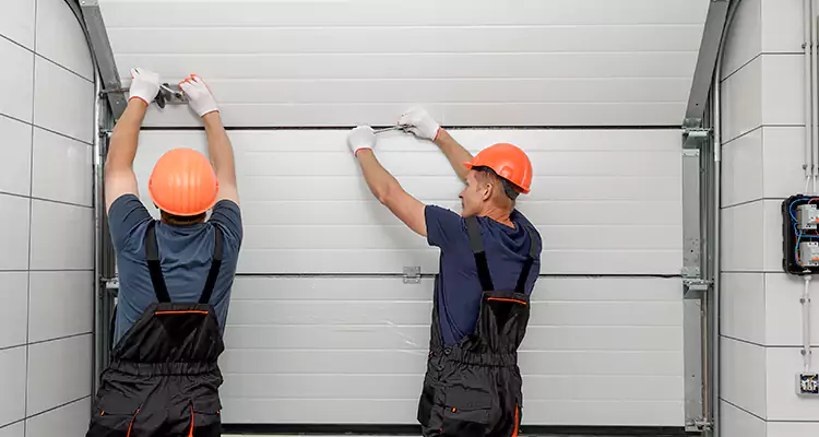 Garage Door Bottom Panel Repair in Miramar, FL